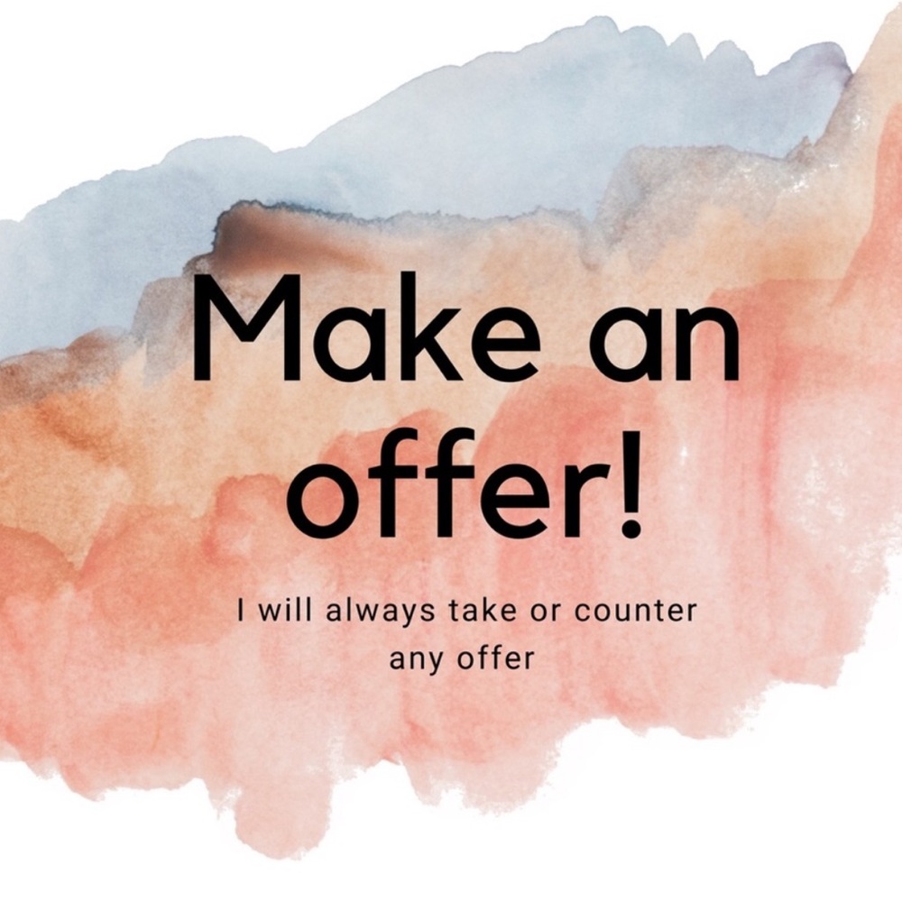 Hi guys feel free to make me an offer !!!!